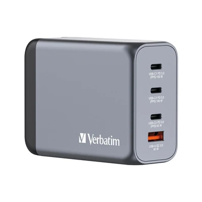 Image of Verbatim GNC 200 GaN 200W 4 Port Charger 32204