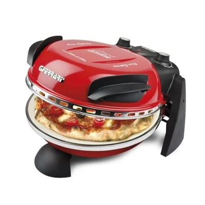 Image of G3 Ferrari G10006 Delizia Pizza Oven 1200W in Red