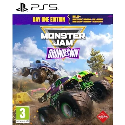 Image of Monster Jam Showdown PS5 Game Edition of the first d a