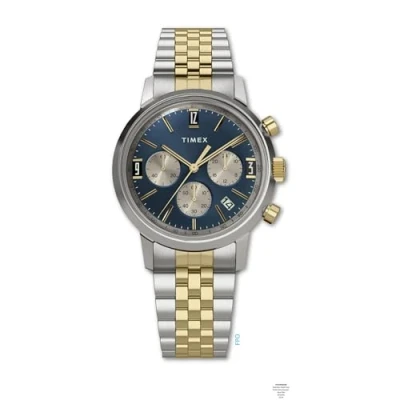 Image of Timex Men Analog Quartz Watch with Stainless Steel Strap TW2W60200VQ