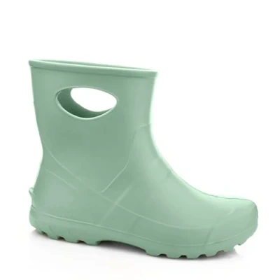 Image of LEMIGO Unisex Very Light Garden Rain Boots Made of EVA Women&#039;s Men&#039;s Wellington 36 47 EU, mint, 4 UK