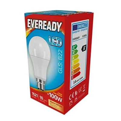 Image of 100W LED GLS Opal B22 WW S13626