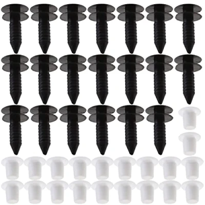 Image of VGOL 20 Sets Car Sill Step Insert Fastener Panel Cover Clip Grommet Plastic Interior Roof Boot Fixing Retainer 3B0867333 Compatible with Transporter T5