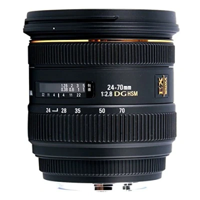 Image of Sigma 24 70mm F2.8 IF EX DG HSM Zoom Lens for Canon Digital and Film SLR Cameras Black