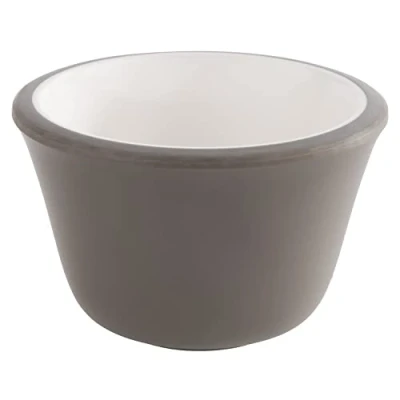 Image of APS 85240 Dip Bowls Set of 6 Melamine Diameter cm Height 4 Dishwasher Safe Grey