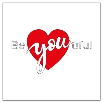 Image of Valentines Day Card for Her Girlfriend Wife Fiance Cute Beatiful Red Heart