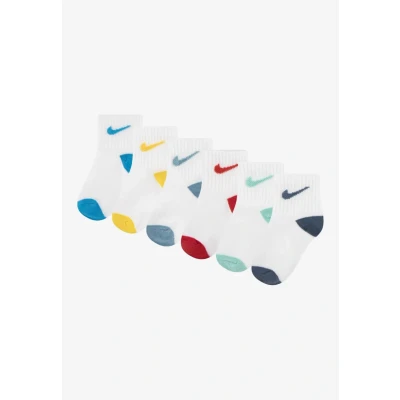 Image of Nike Sportswear Ankle BABY 6 PACK Socks multicolored for kids, Size: 12m, Multi colored