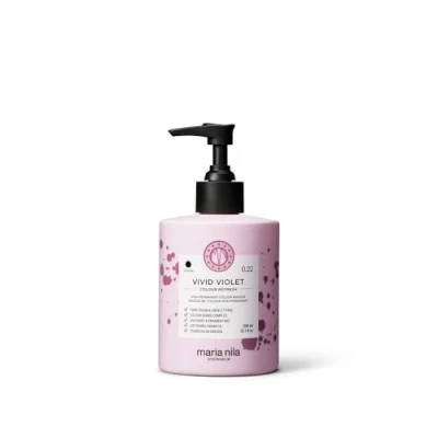 Image of Maria Nila Colour Refresh, Vivid Violet 300 ml, Purple Hair Mask, Semi Permanent Pigments, 100% Vegan &amp; Sulfate/Paraben free