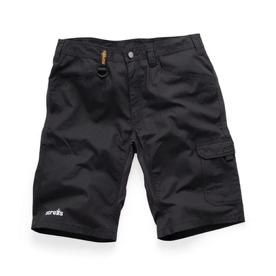 Image of Scruffs Trade Flex Shorts Black 36&quot; W