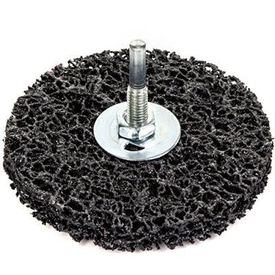 Image of 4x Rust/Paint 100mm Remover Disc Wheels Grinder/Drill Abrasive Stripping Bits