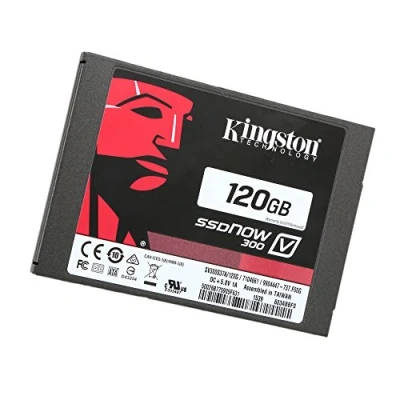 Image of Kingston Technology SV300S37A/120G 120 GB Solid State Drive V300 SATA 3, USB 2.0, 2.5 Inch, Grey