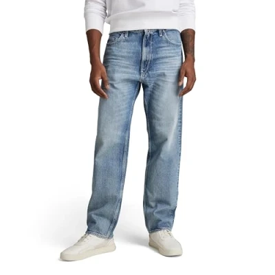 Image of G STAR RAW Men&#039;s Type 49 Relaxed Straight Jeans, blue (sun faded air force D20960 C967 C947), 32W / 32L