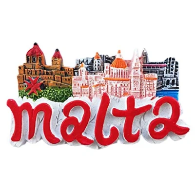 Image of 3D Malta Letters Refrigerator Magnet Travel Sticker Souvenirs,Resin Home &amp; Kitchen Decoration,Malta Fridge from China