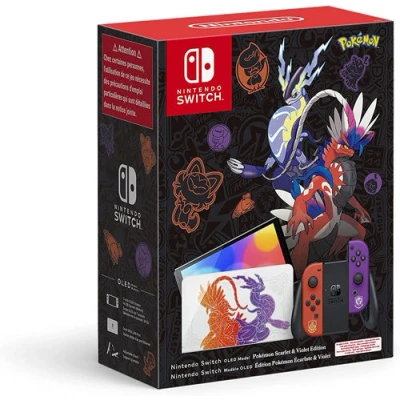 Image of Nintendo Switch OLED Model Pokemon Scarlet and Violet Limited Edition