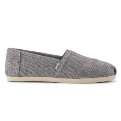 Image of TOMS Women&#039;s Alpargata CloudBound Loafer Flat, Ultimate Gray Sparkle Knit, 4 UK