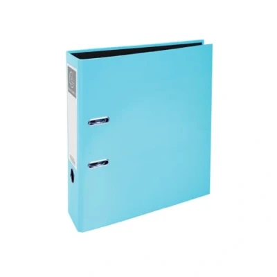 Image of Exacompta A4 Lever Arch File, 75mm, Office Binder, Pack of 3 in Pastel Blue, Stationery Folders for Paperwork and Document Organisation 227/0042Z