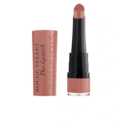 Image of Bourjois Rouge Velvet The Lipstick Bullet 15 Peach Tatin Nudes, 2.4g, 29166438015