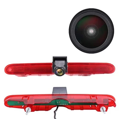 Image of HD Top Brake Light Rear View Camera Can Adjust Angle Compatible with Toyota Proace/Citroen Berlingo B9 Mk2 MK3 Furgon/Opel Combo/Limousine X19/Peugeot Partner Tepee/Rifter