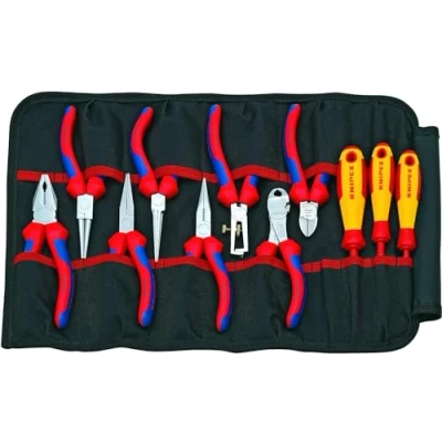 Image of Knipex Tool Roll 11 parts 00 19 41