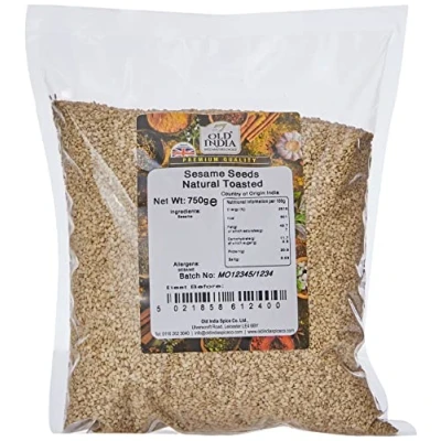 Image of Old India Sesame Seeds Natural Toasted 750g