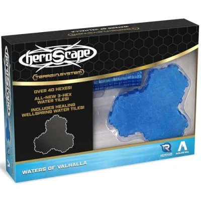 Image of Renegade Game Studios Heroscape: Waters of Valhalla Terrain Expansion Accessory Ages 14+