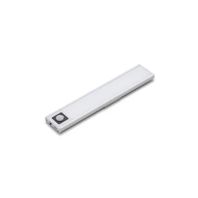 Image of Culina Rechargeable LED 200mm Under Cabinet Light 1W Cool White Opal and Silver