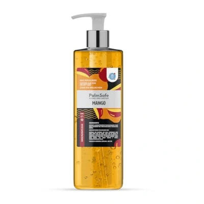 Image of Palm Safe Mango Alcohol Hand Sanitiser 500 ml Pump Bottle