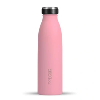 Image of 720DGREE Vaccum Insulated Water Bottle “milkyBottle“ 500 ml BPA Free, Leakproof, Thermo Stainless Steel Flask Kids, Children, Sports, Kindergarten, School, Gym, Hot, Cold &amp; Carbonated Drinks