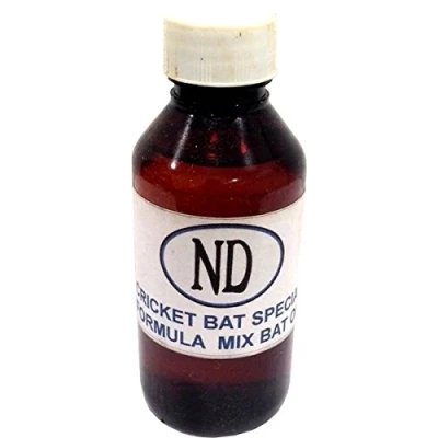 Image of Special Formula Cricket Bat Protection Preparation Linseed Oil Bottle 100ml