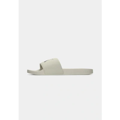 Image of Calvin Klein Jeans Mules, Men&#039;s, Size: 420, Creamy white/white shoes