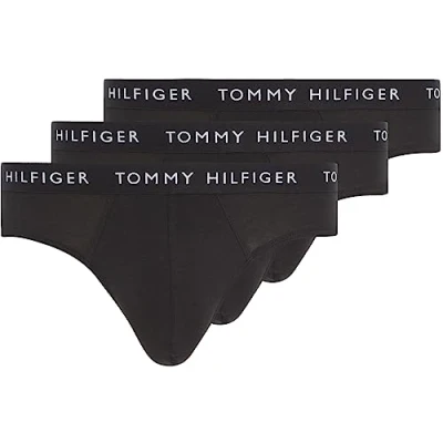 Image of Tommy Hilfiger Men&#039;s Boxer Briefs, Black/Black/Black, S, 3P