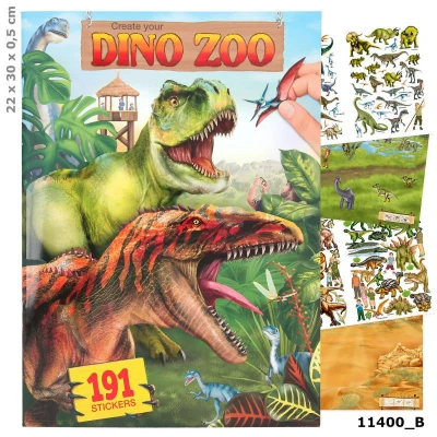 Image of Depesche 11400 Create Zoo, Dino World, Approx. 30 x 22 0.5 cm