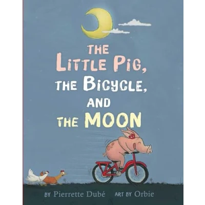 Image of the Little Pig, Bicycle, and Moon