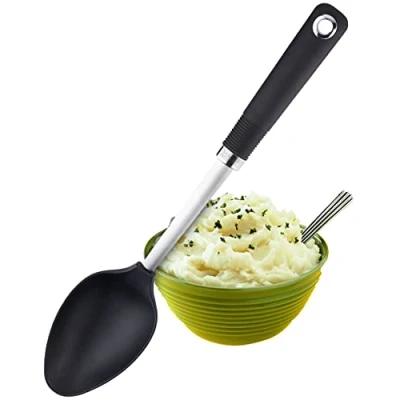 Image of Sabatier Professional Soft Grip Nylon Solid Spoon