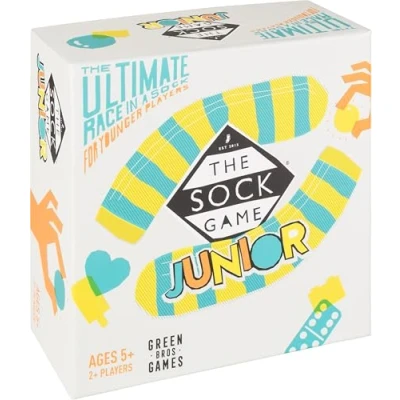 Image of Green Brothers Games The Sock Game Junior Family Ages 5+ 2+ Players 15+ Minutes Playing Time