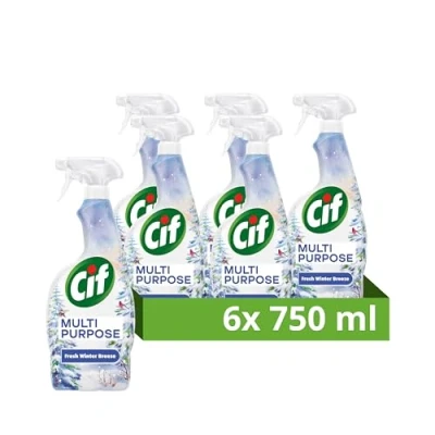 Image of Cif Fresh Winter Breeze Limited Edition Multipurpose Cleaning Spray 750 ml Multipack of 6