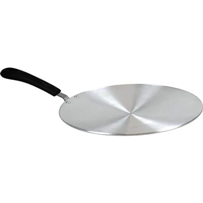 Image of Ashley Cook Aluminium Metal Tawa Tava Pan Naan Roti Chapati Flat Bread Cake Indian 31CM