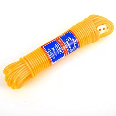 Image of Everlasto 100m &#039;Orient&#039; PVC Clothes/Washing Line 4.8mm Thick Yellow
