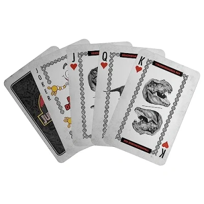 Image of Fanattik Jurassic Park Playing Cards Gift Shop