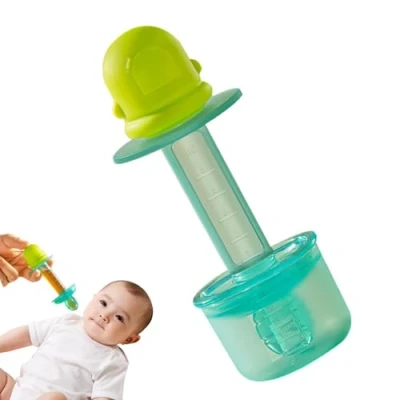 Image of Baby Syringe Pacifier, Anti Choking Oral Feeding Syringe, Adjustable Medicine Detachable Dispenser Feeder