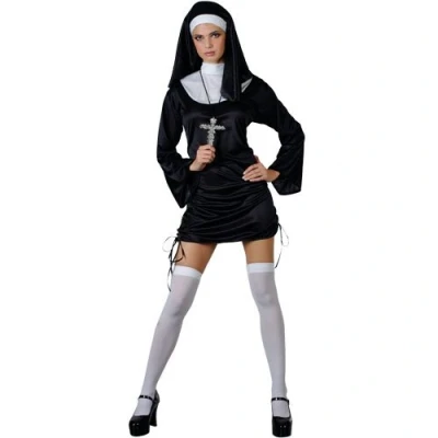 Image of Naughty Sexy Nun Ladies Fancy Dress Hen Party Costume
