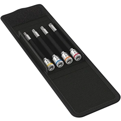 Image of Wera 05003375001 8767 A Torx HF 1 Bitnuss/Set With 1/4 Inch Drive Holding Function 4 Pieces Multi Panel Split Canvas Completely Ready to Hang, Set of