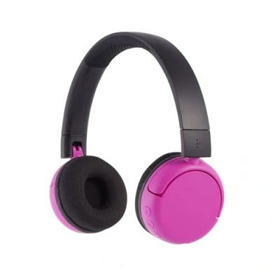 Image of Made for Amazon, BuddyPhones Pop Time in Pink, ages 815