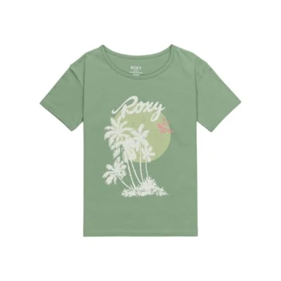 Image of Roxy Day And Night Vintage Short Sleeves T Shirt For Girls 4 16