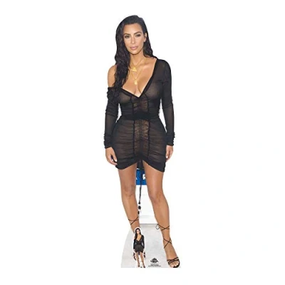 Image of Star Cutouts Ltd CS639 Kim Kardashian Life Size Cardboard Cut Out, Multi Colour 160 x 48 cm