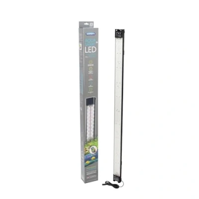 Image of Interpet Aqua Smart LED 33w, Adjustable 101 122cm, Aquarium Fish Tank Light, Bluetooth or Manual Control, Multi Fit Options, for Freshwater &amp; Saltwater