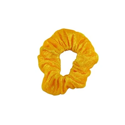 Image of Pack of 2 Velvet Scrunchies (Yellow)