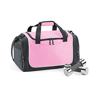Image of Quadra Teamwear locker bag, sky, navy, white, one size , Womens, QS77, Rosé / anthrazit wei?, 12 (EU)
