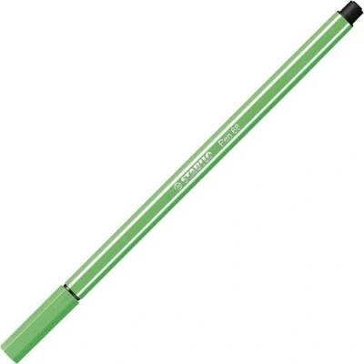 Image of Stabilo Set of 5 Felt Tip Pens Drawing Pen 68 Paste Medium 1 mm Light Emerald Green