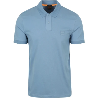 Image of BOSS Passenger Polo shirt, Men&#039;s, Size: XL, Open blue